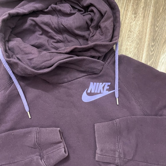Dark Purple Layered Nike Hoodie Women’s Small - Picture 2 of 3